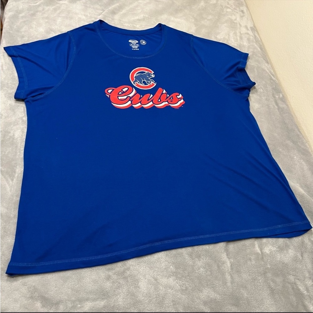 Concepts Sport Sleepwear • 3x • Blue Chicago Cubs Sleep Short Sleeve Tee